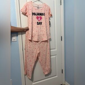 Secret Treasures Pink Pajama Set Cozy Loungewear